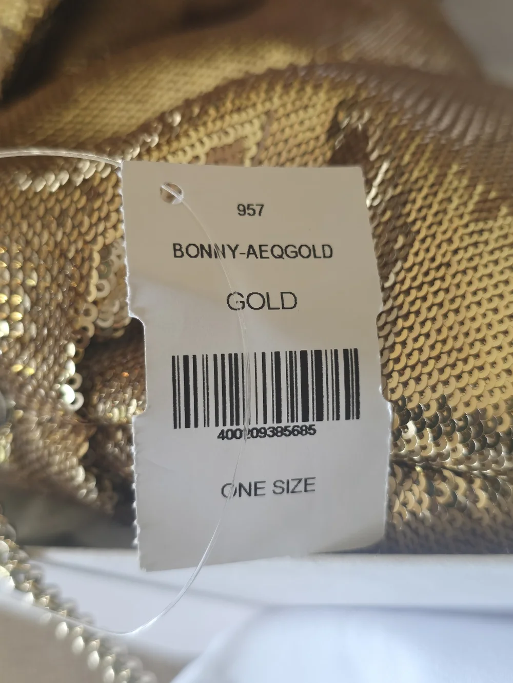 Jimmy Choo - Bonny Sequined Gold Handbag/Clutch NWT - Picture 13 of 13